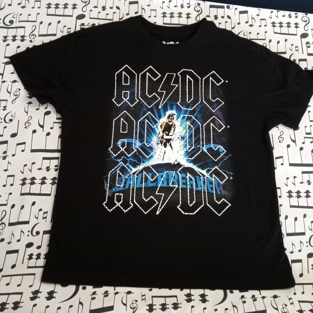 AC/DC Ballbreaker Womens Black Tshirt